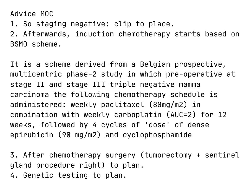 multidisciplinary oncology consultation